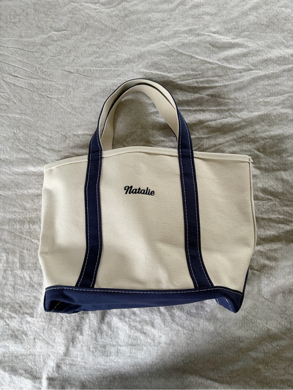 LL Bean boat tote